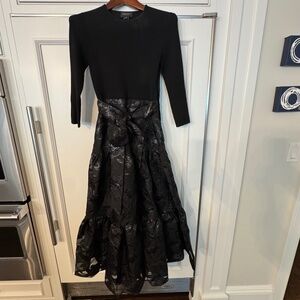 SHOSHANNA Shoshanna Miah Knit Dress, Jet - Size